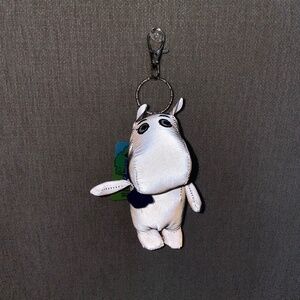 Moomin Reflective Moomintroll Keychain (NWT)
